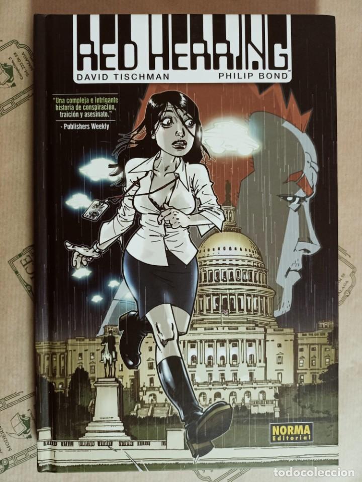 C&oacute;mics: RED HERRING. NORMA EDITORIAL. DAVID TISCHMAN, PHILIP BOND - Foto 1