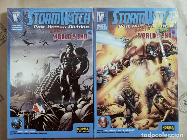 C&oacute;mics: STORMWATCH POST EARTH DIVISION. WORLD'S END. A ESTRENAR. TOMOS 4 y 5