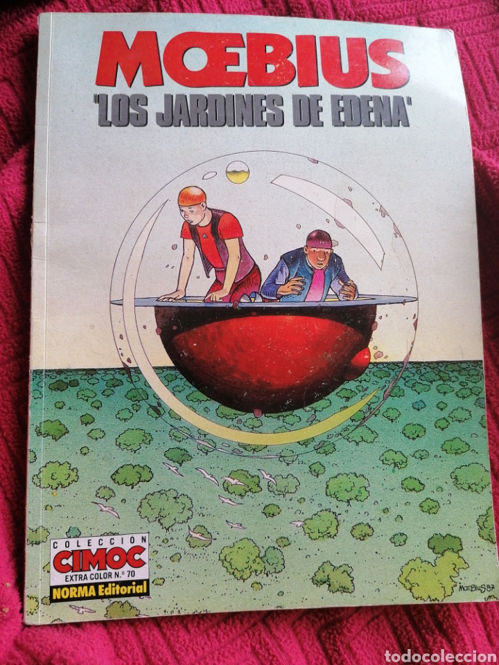 C&oacute;mics: Libro c&oacute;mic Moebius los jardines de Edena coleccion Cimoc extra color 70 Norma Editorial - Foto 1