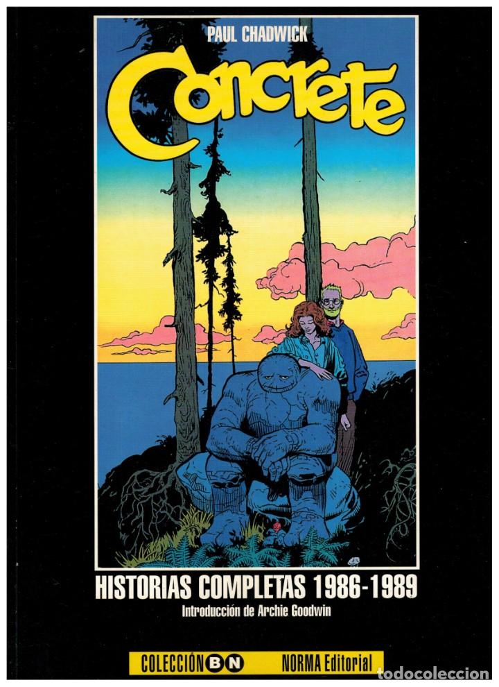 C&oacute;mics: CONCRETE. COLECCI&Oacute;N B/N N&ordm; 25. NORMA EDITORIAL. - Foto 1