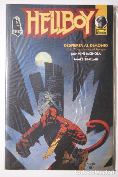 C&oacute;mics: Hellboy : Despierta la demonio . Mike Mignola . Norma Editorial 2003 . R&uacute;stica - Foto 1