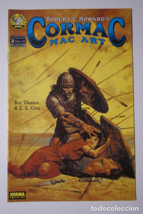 C&oacute;mics: Robert E. Howards Cormac Mac Art , n&ordm; 3 (de 4) . E. R. Cruz, Roy Thomas . Norma Editorial 1990 - Foto 1