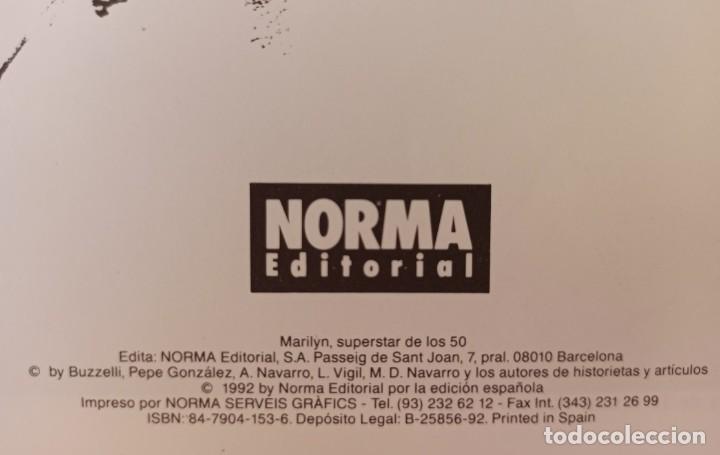 C&oacute;mics: MARILYN SUPER STAR DE LOS 50 - NORMA EDITORIAL - BUEN ESTADO. - Foto 5