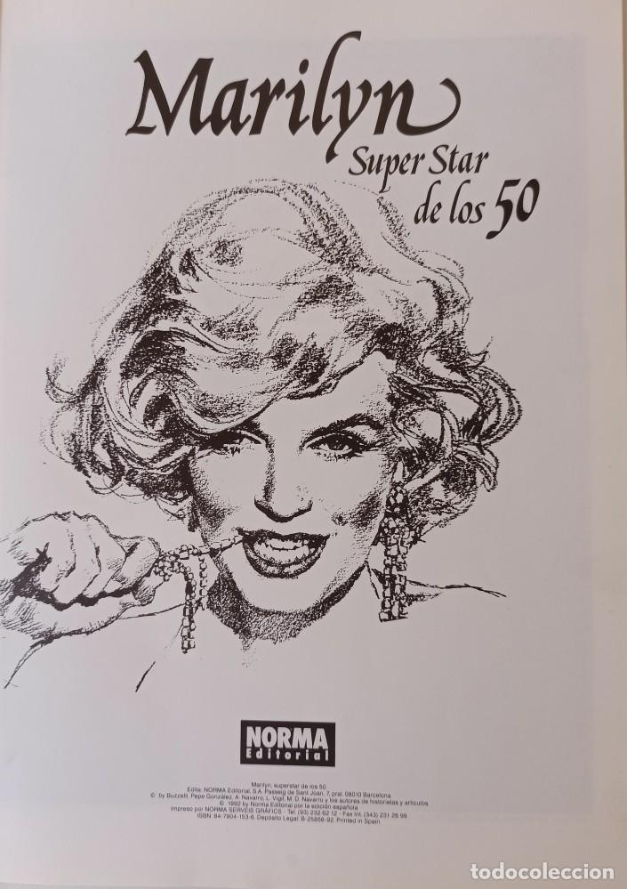 C&oacute;mics: MARILYN SUPER STAR DE LOS 50 - NORMA EDITORIAL - BUEN ESTADO. - Foto 6