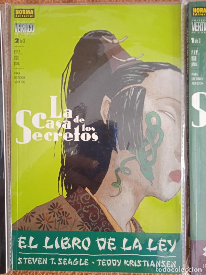 C&oacute;mics: LA CASA DE LOS SECRETOS - EL LIBRO DE LA LEY- COMPLETA- NORMA - Foto 3