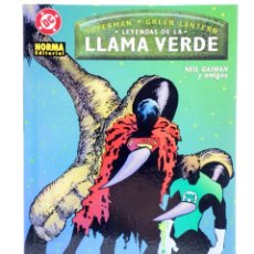 Cómics: SUPERMAN - GREEN LANTERN: LEYENDAS DE LA LLAMA VERDE (NEIL GAIMAN Y AMIGOS) NORMA, 2002. OFRT. Lote 395112179