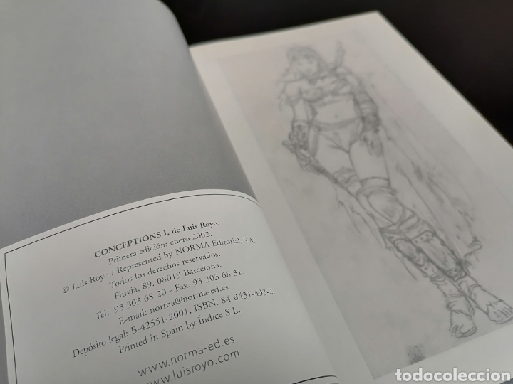 C&oacute;mics: LUIS ROYO &rdquo;CONCEPTIONS&rdquo; VOL 1 NORMA EDITORIAL - Foto 3