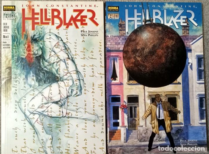 C&oacute;mics: HELLBLAZER - EN LA L&Iacute;NEA DE FUEGO (2 tomos) - Foto 1
