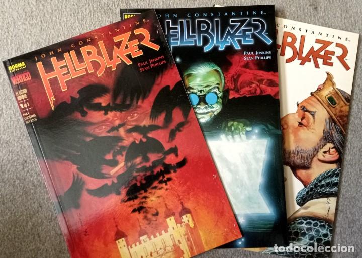 C&oacute;mics: HELLBLAZER - EL &Uacute;LTIMO HOMBRE (3 tomos) - Foto 2