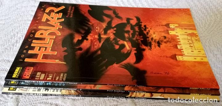 C&oacute;mics: HELLBLAZER - EL &Uacute;LTIMO HOMBRE (3 tomos) - Foto 3