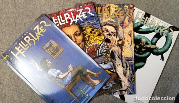 C&oacute;mics: HELLBLAZER - Lote 4 tomos (Colecci&oacute;n V&eacute;rtigo 49, 57, 60 y 122) - Foto 1