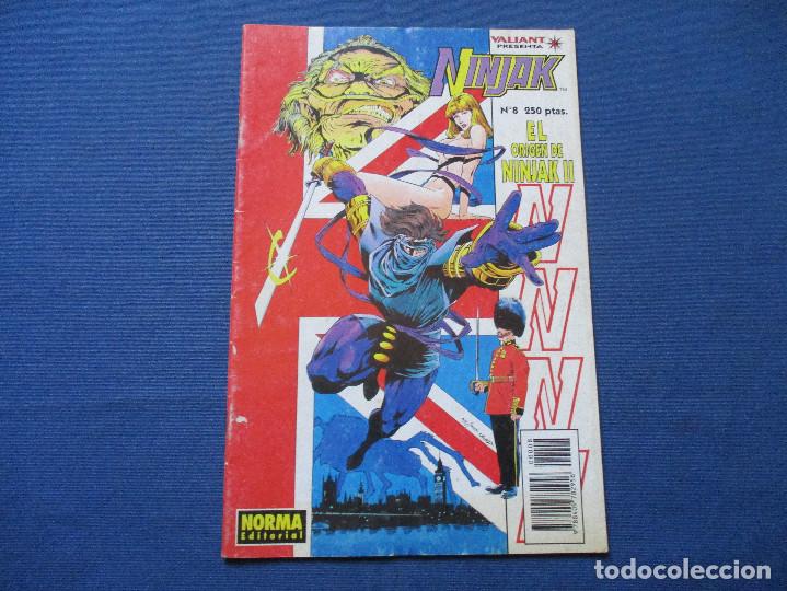 C&oacute;mics: VALIANT / NINJAK N.&ordm; 8 &middot; NORMA 1996 - Foto 1