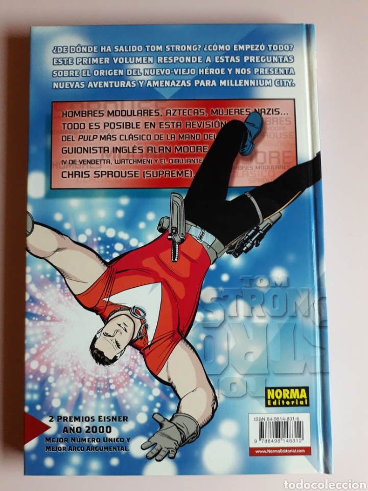 C&oacute;mics: Tom Strong. Tomo 1. Alan Moore. Ed Norma. Excelente estado - Foto 2