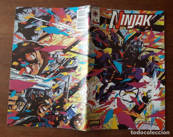 C&oacute;mics: NINJAK N&ordm; 1 NORMA COMICS (VALIANT) JOE QUESADA - Foto 2