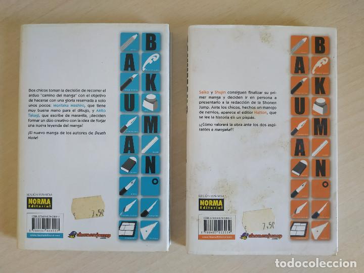 C&oacute;mics: BAKUMAN - (LOTE CON LOS N&Uacute;MEROS 1 y 2) - NORMA EDITORIAL - 2010 - Foto 2
