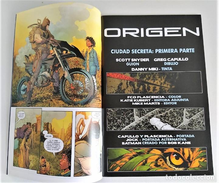 C&oacute;mics: BATMAN # 20 - ORIGEN (SNYDER & CAPULLO) ~ DC / ECC (2013) - Foto 4