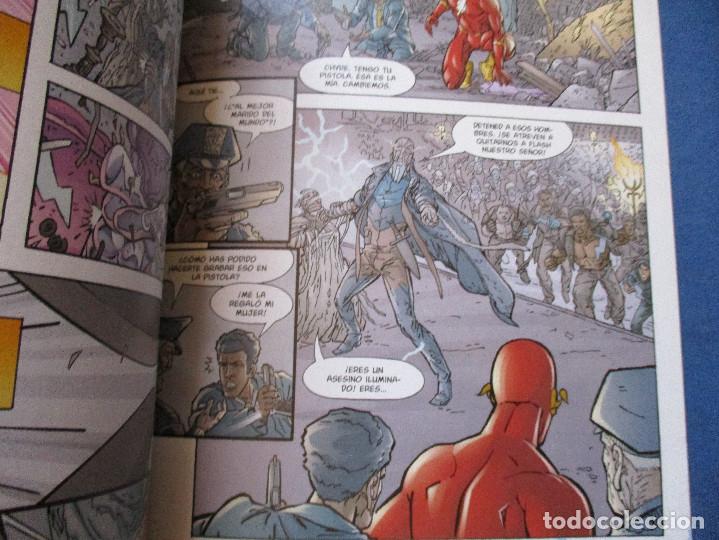 C&oacute;mics: DC / FLASH &middot; QUE CORRA LA SANGRE de GEOFF JOHNS - TOMO NORMA 2004 - Foto 2