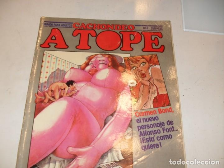 C&oacute;mics: CACHONDEO A TOPE N&ordm; 4,(DE 44).norma ediciones,TEBEO DIFICIL. - Foto 1
