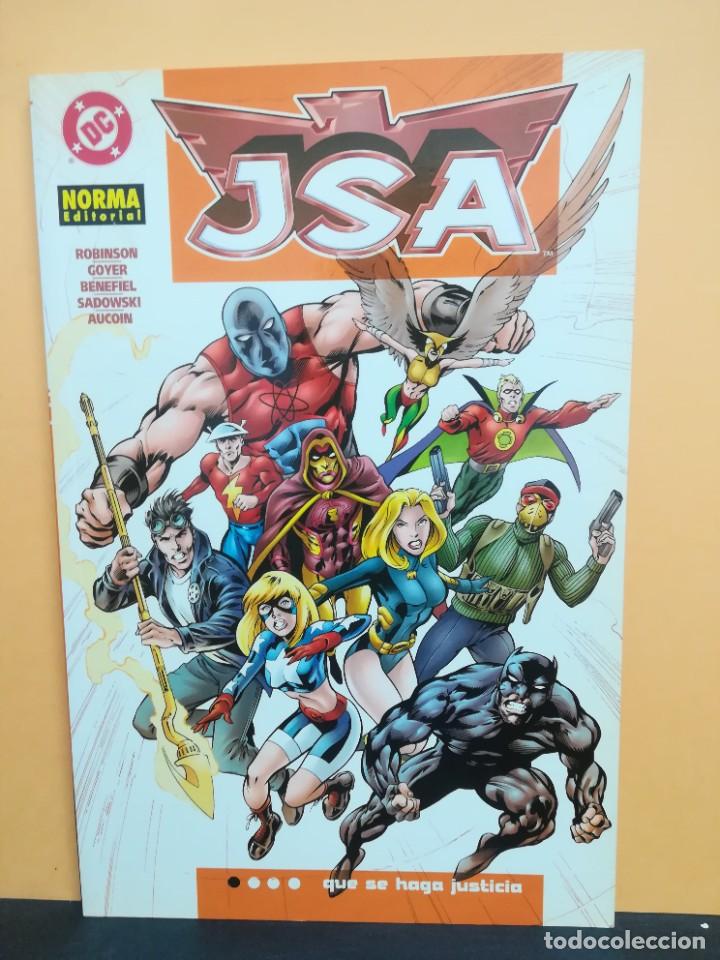 C&oacute;mics: JSA: QUE SE HAGA JUSTICIA. DC NORMA EDITORIAL - Foto 1