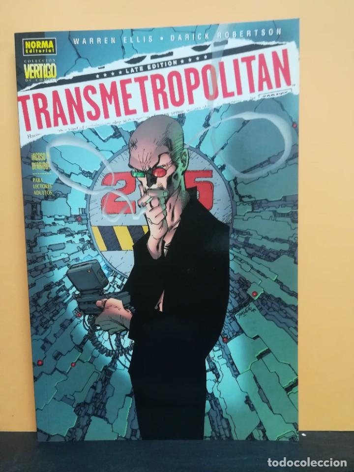 C&oacute;mics: TRANSMETROPOLITAN. &iexcl;ACOSO Y DERRIBO! NORMA EDITORIAL - Foto 1