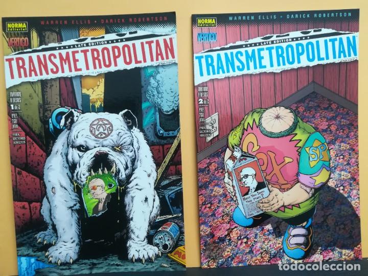 C&oacute;mics: TRANSMETROPOLITAN. M&Aacute;TAME A BESOS. COMPLETA. NORMA EDITORIAL - Foto 1