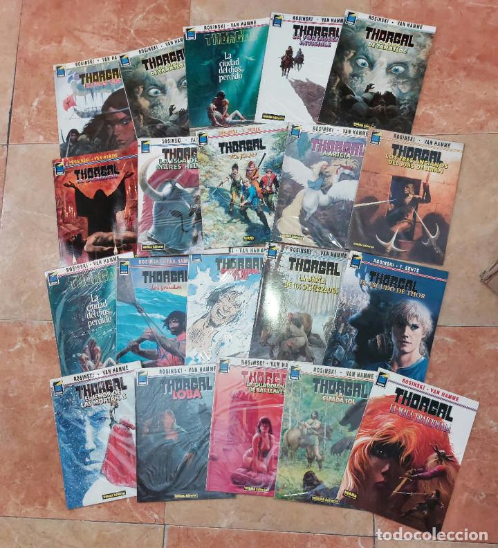 C&oacute;mics: THORGAL. LOTE DE 18 N&Uacute;MEROS DE LA COLECCI&Oacute;N PANDORA. NORMA - Foto 1
