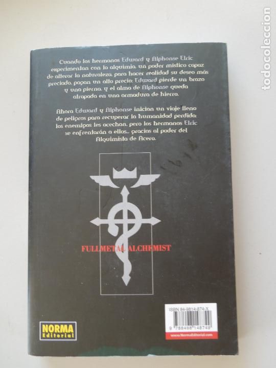 C&oacute;mics: FULLMETAL ALCHEMIST 01 - NORMA EDITORIAL 2007. - Foto 3