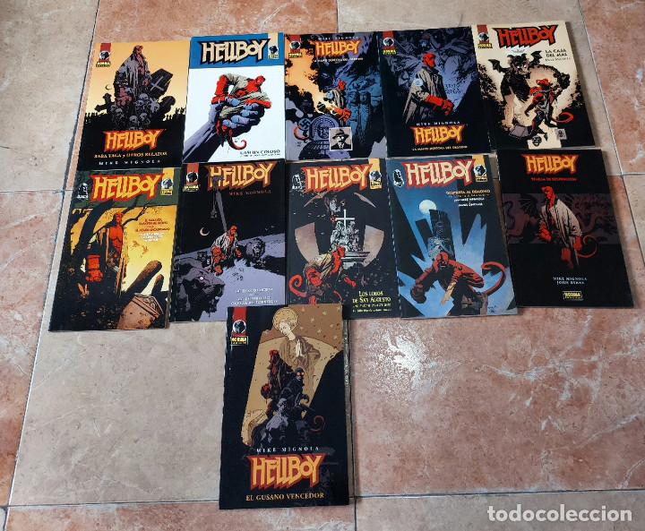 C&oacute;mics: HELLBOY. LOTE DE 11 PRESTIGIOS. NORMA. - Foto 1