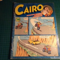 Cómics: CAIRO. N°28. HOMENAJE A COLL. TIENE EL LOMO ABIERTO. NORMA. (REF.02). Lote 347487133