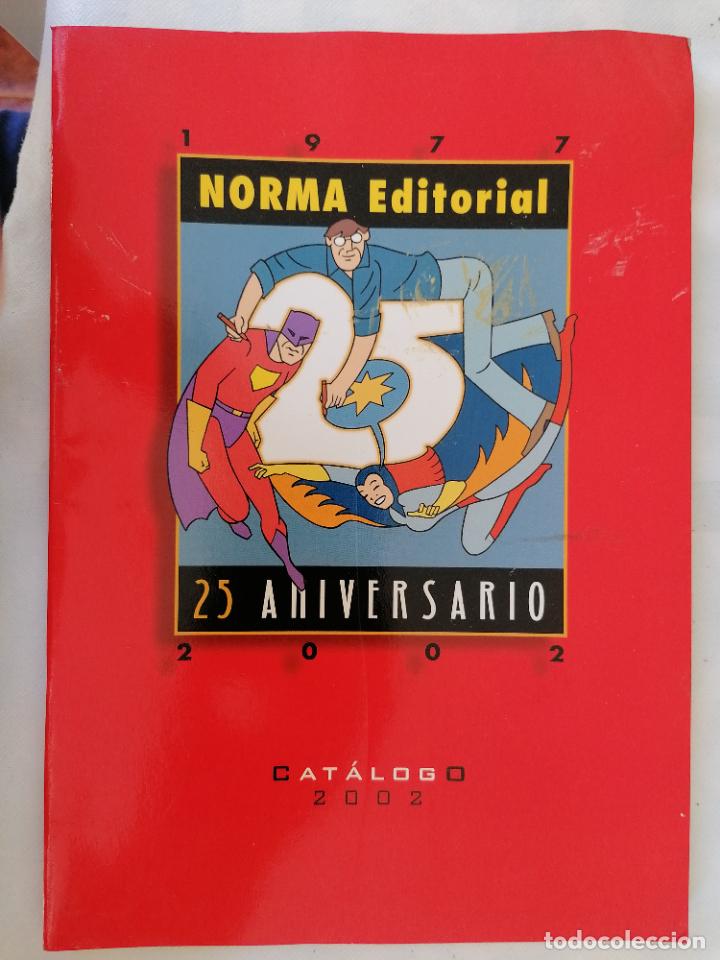 C&oacute;mics: NORMA EDITORIAL 25 ANIVERSARIO 1977 - 2002, CATALOGO 2002 - Foto 1