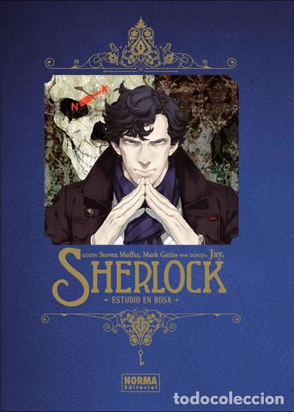 C&oacute;mics: SHERLOCK - ESTUDIO EN ROSA - EDICI&Oacute;N DELUXE - NORMA - Foto 1