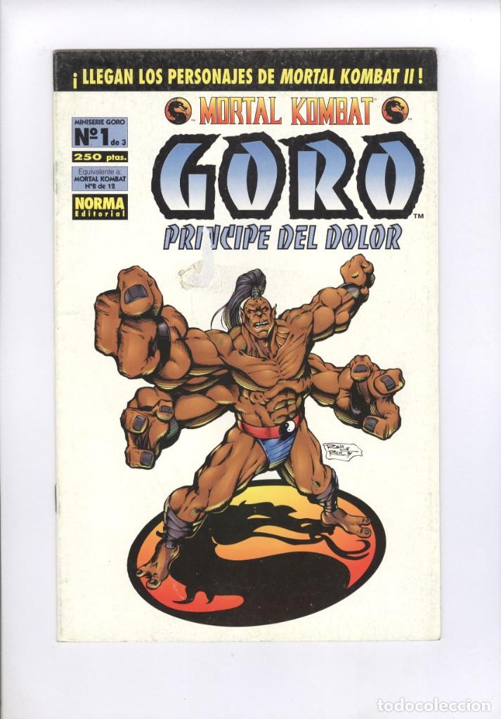 C&oacute;mics: Norma. Mortal kombat. Goro principe del dolor. 8 - Foto 1