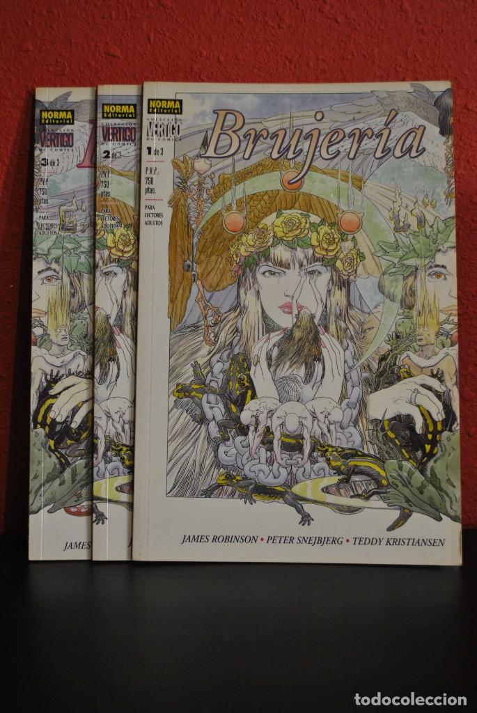 C&oacute;mics: Brujer&iacute;a Colecci&oacute;n Completa (3 n&uacute;meros) - Foto 2