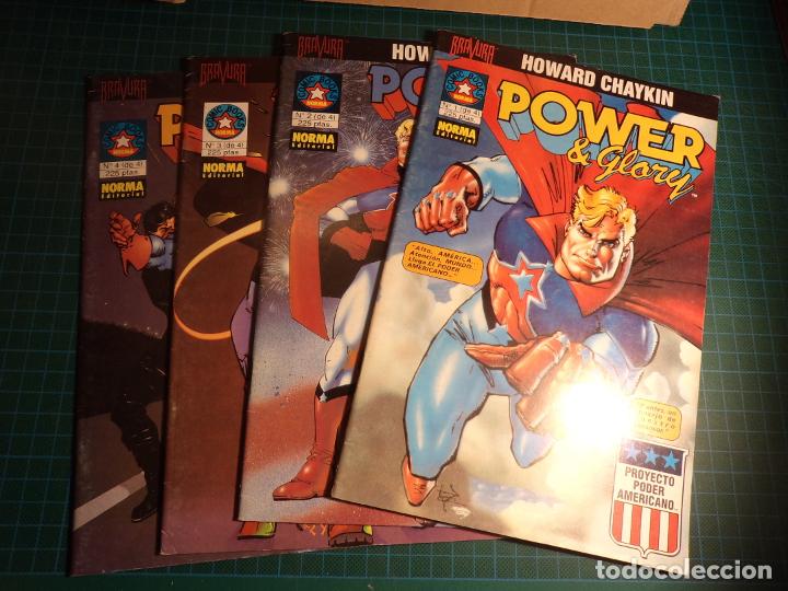 C&oacute;mics: Power & Glory. Completa. 4 ejemplares. Norma. - Foto 1