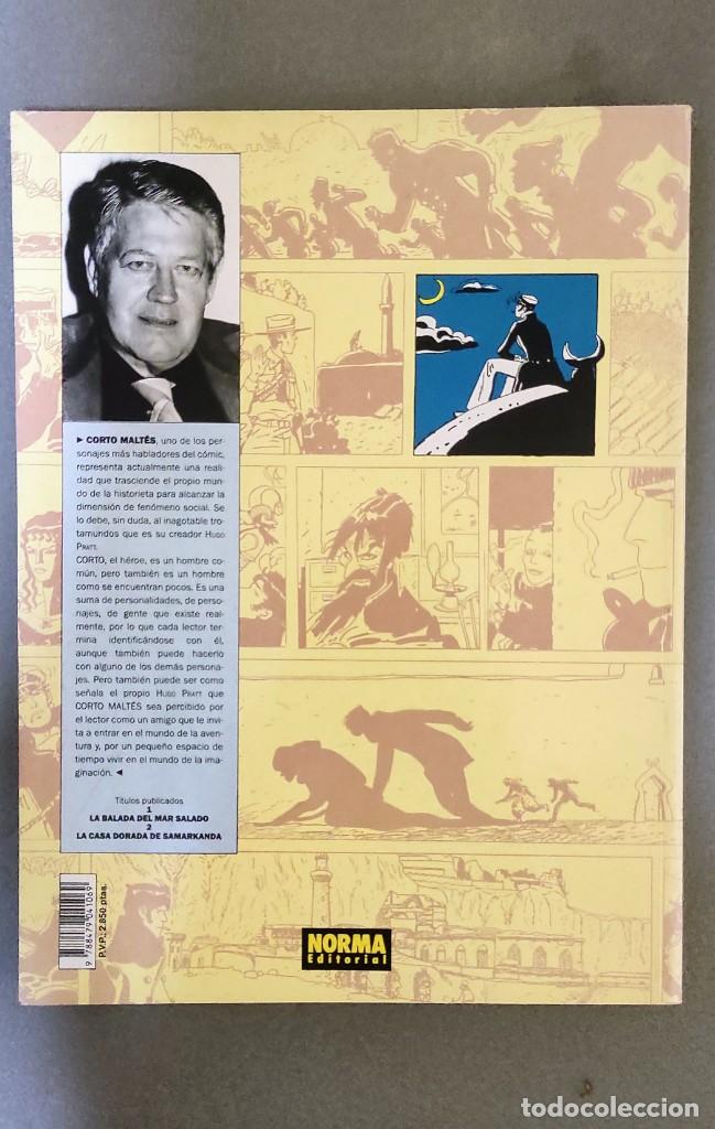 C&oacute;mics: LIBRO LA CASA DORADA DE SAMARKANDA - HUGO PRATT - CORTO MALTES 1992 - Foto 2