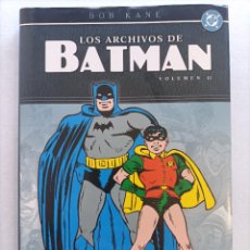 Cómics: LOS ARCHIVOS DE BATMAN VOLUMEN II NORMA EDITORIAL. Lote 354552713