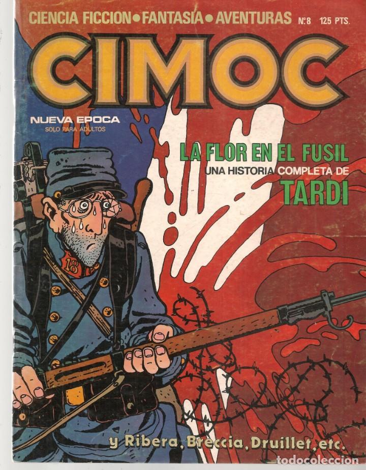 C&oacute;mics: CIMOC. N&ordm; 8. LA FLOR EN EL FUSIL. NORMA, 1981. (C/A7) - Foto 1