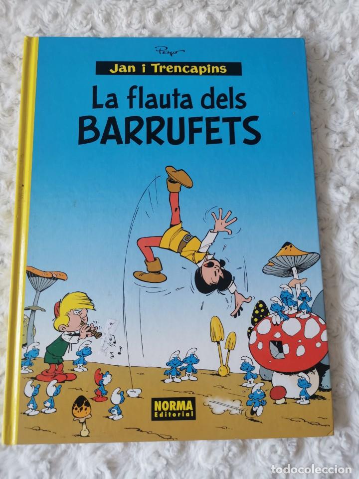 C&oacute;mics: JAN I TRENCAPINS- LA FLAUTA DELS BARRUFETS - CATALA - Foto 1
