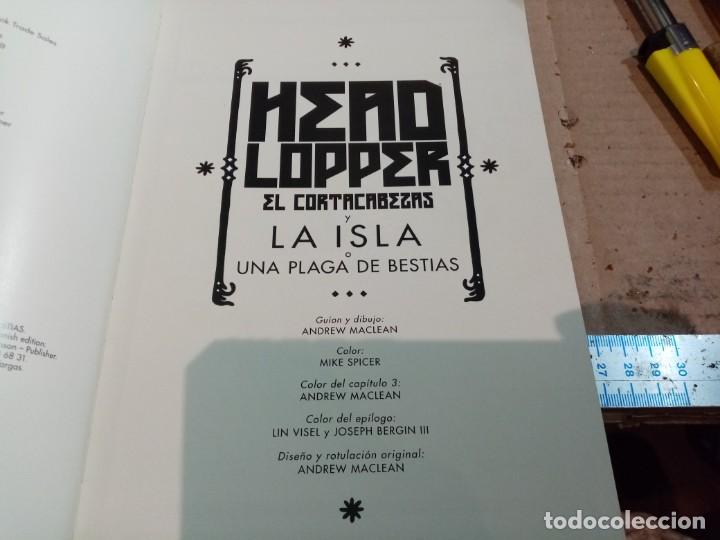 C&oacute;mics: COMIC HEAD LOPPER - EL CORTACABEZAS N&ordm;1 ANDREW MACLEAN EDITORIAL NORMA - Foto 6