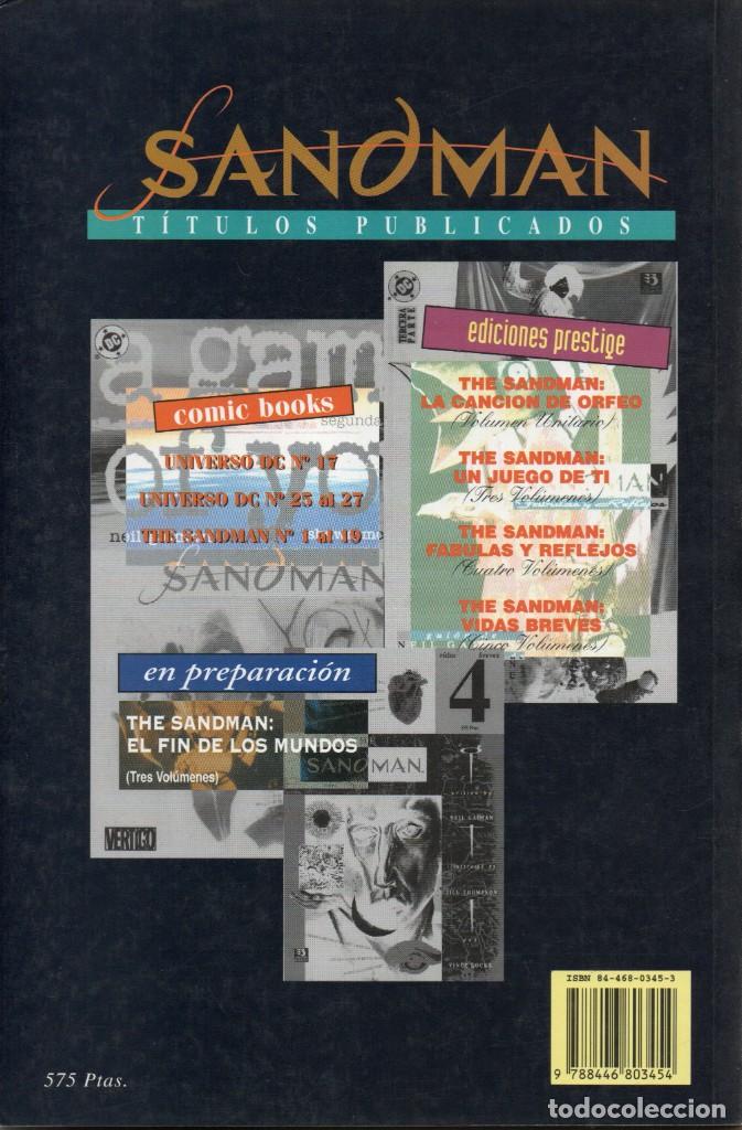 C&oacute;mics: SANDMAN. VIDAS BREVES 01 AL 05. COMPLETA. EDICIONES ZINCO. 1995. - Foto 8