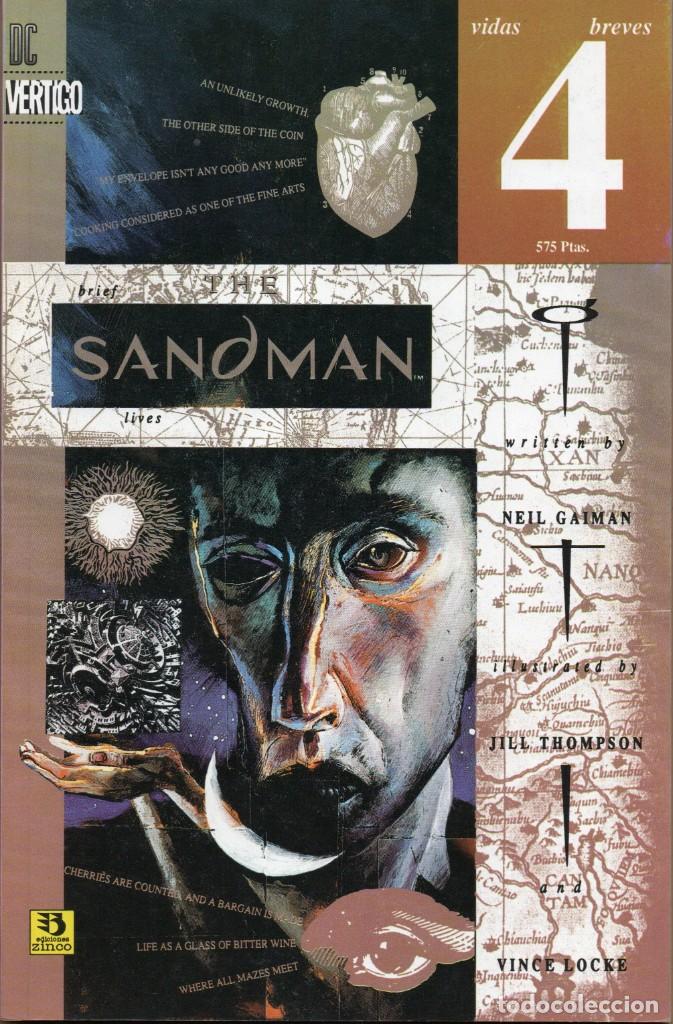 C&oacute;mics: SANDMAN. VIDAS BREVES 01 AL 05. COMPLETA. EDICIONES ZINCO. 1995. - Foto 9
