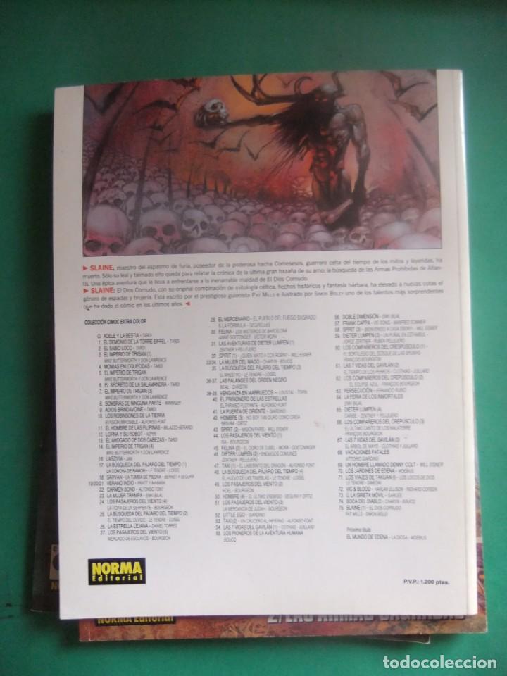 C&oacute;mics: SLAINE TRES NUMEROS COLECCION CIMOC norma editorial - Foto 3