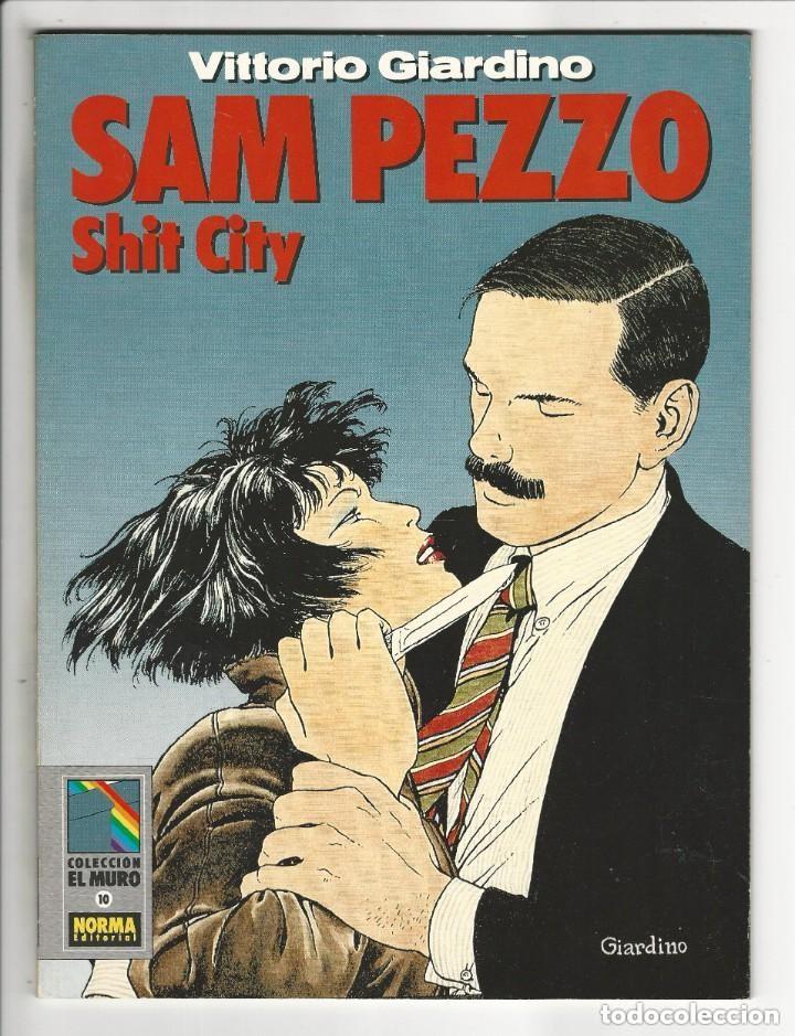 C&oacute;mics: SAM PEZZO: SHIT CITY - VITTORIO GIARDINO - NORMA - Foto 1