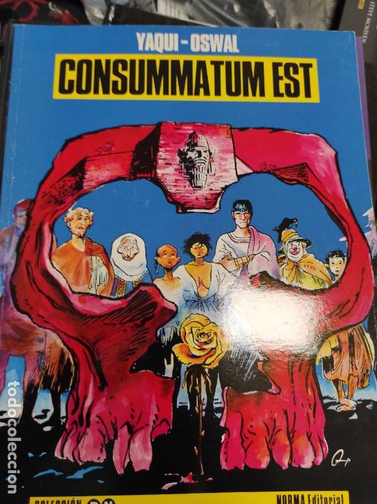 C&oacute;mics: CONSUMMATUM EST - YAQUI / OSWAL - COL. BN NORMA - Foto 1