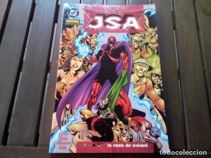 C&oacute;mics: COMIC TIPO LIBRO J.S.A. &rdquo;LA CAZA EXTANT&rdquo; NORMA ED,T. BUEN ESTADO - Foto 1