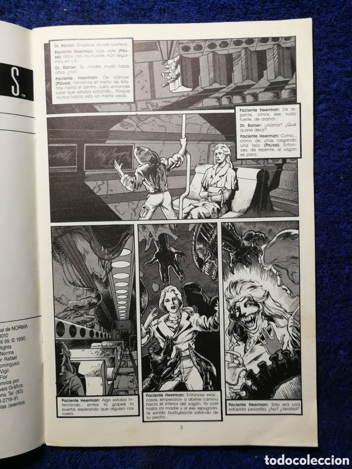 C&oacute;mics: Alien. Norma. Serie nostromo. N&uacute;mero 3 - Foto 3