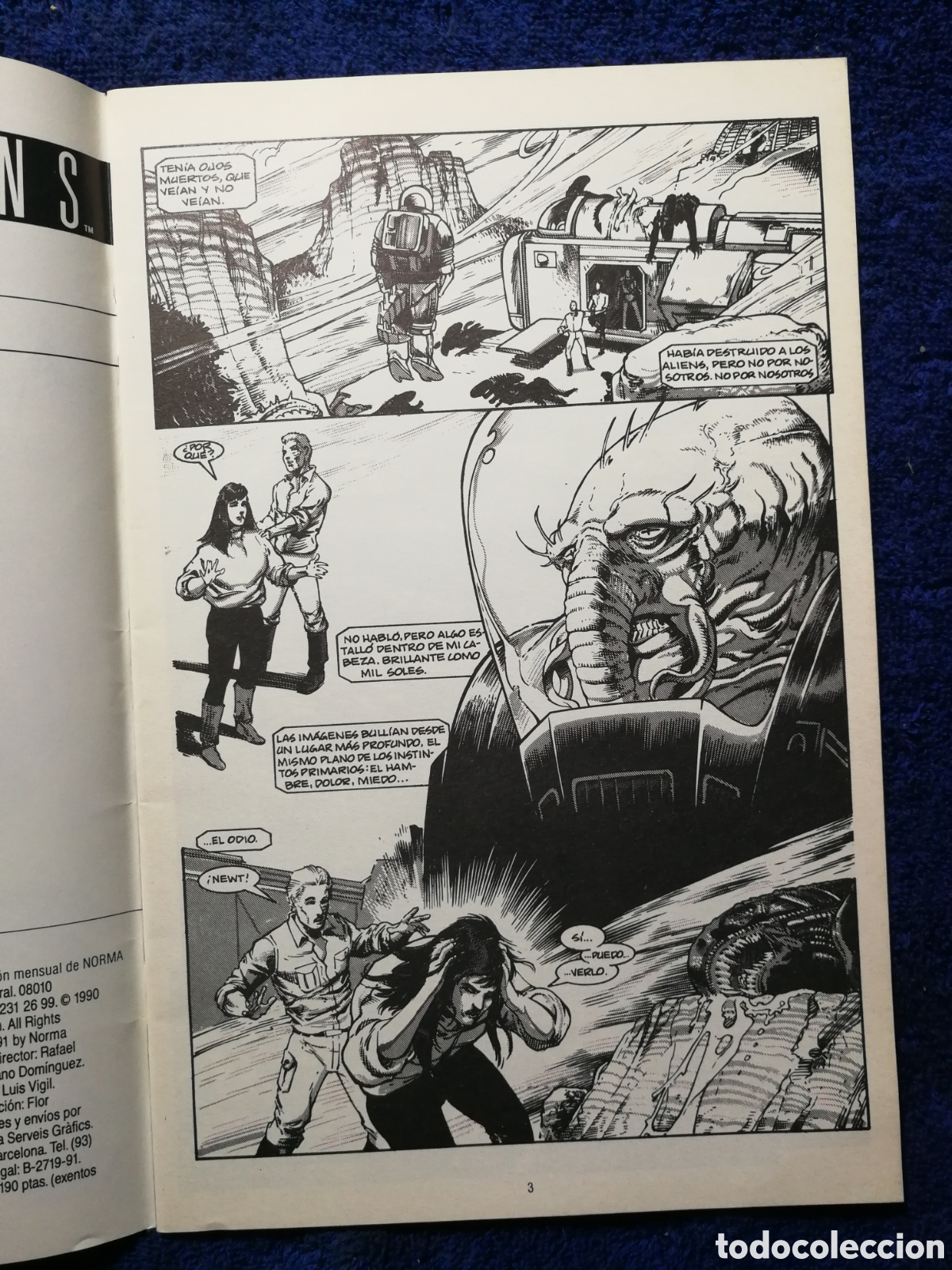 C&oacute;mics: Aliens. Serie nostromo. N&uacute;mero 6. Norma - Foto 4