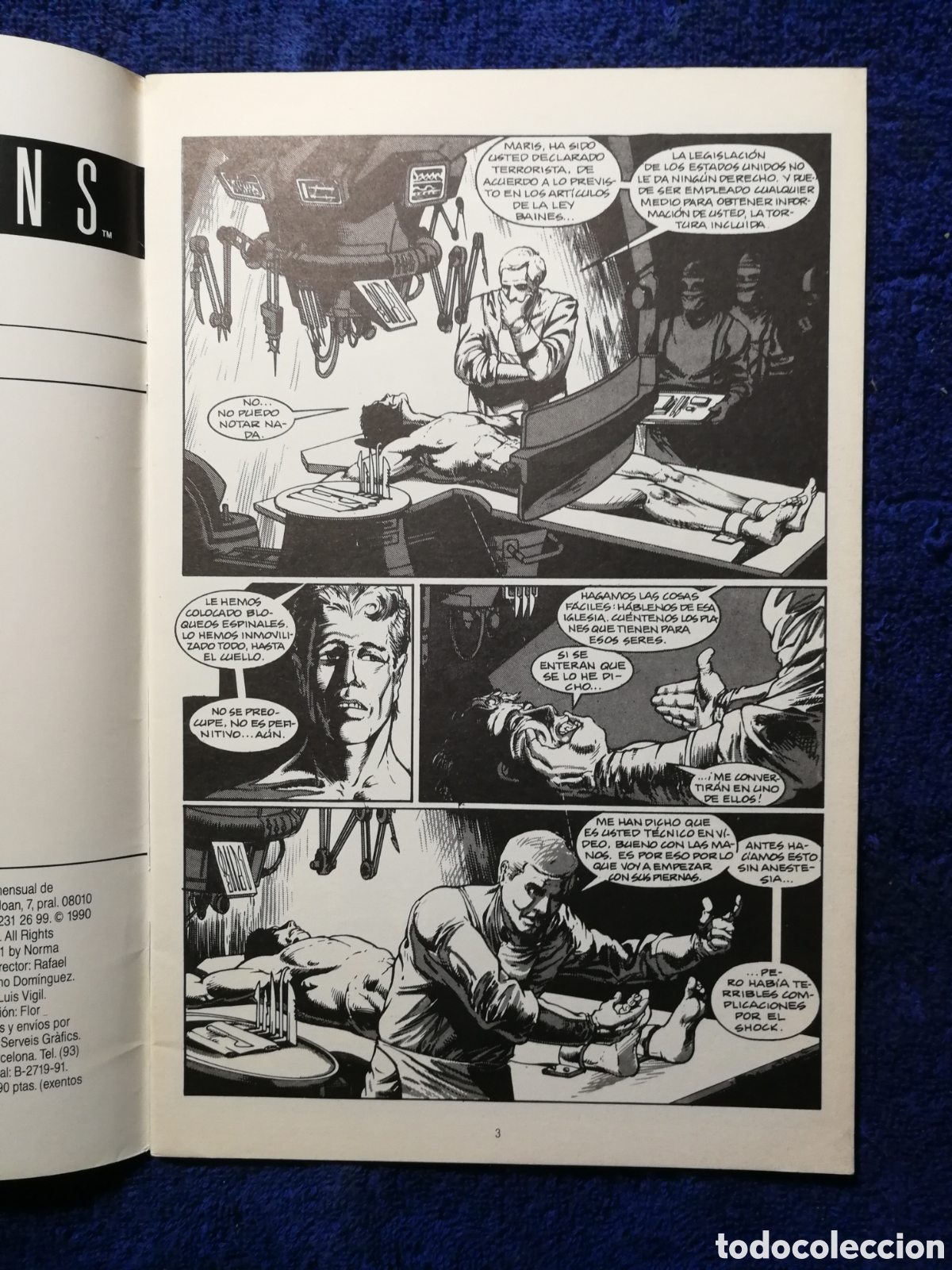 C&oacute;mics: Aliens . Norma. Serie nostromo. Numero 4 - Foto 4