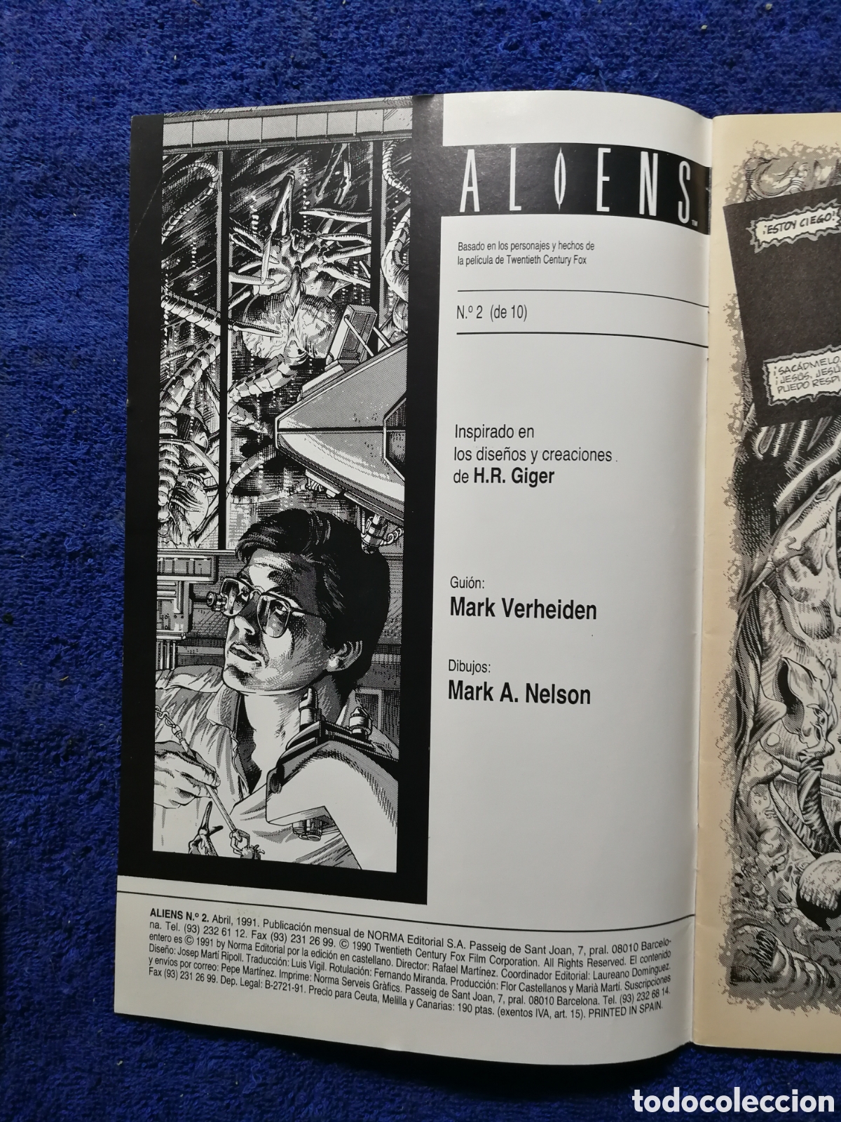 C&oacute;mics: Aliens . Serie nostromo. Norma. N&uacute;mero 2 - Foto 3