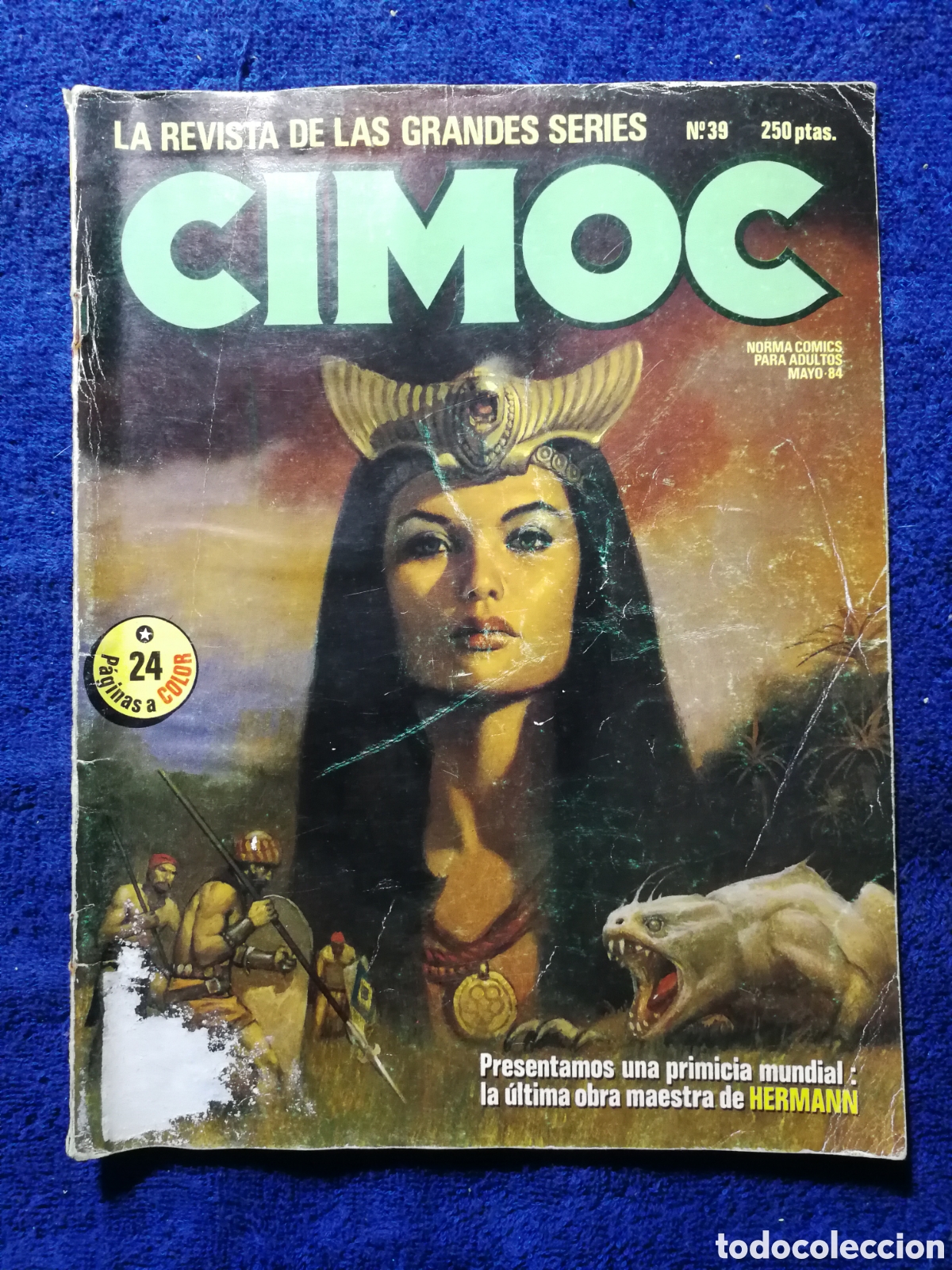 C&oacute;mics: Cimoc. N&uacute;mero 39. A&ntilde;o 1984 - Foto 1